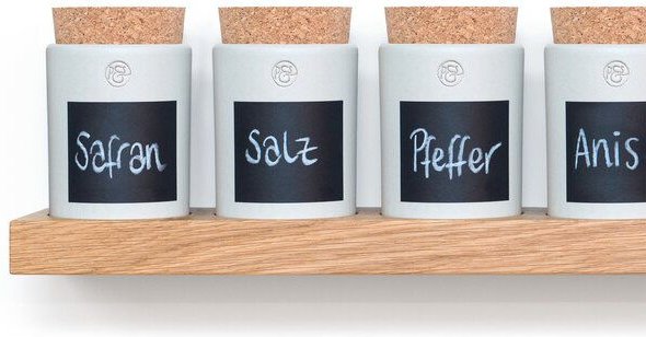 klotzaufklotz Gewürzregal Eiche