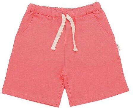 Kinder Shorts GOTS-Bio-Baumwolle Sun Kissed Pink, elastischer Bund mit Kordelzug, leichte Sommerhose – Walkiddy