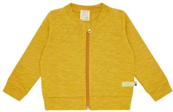 loud + proud Babys & Kinder Collegejacke Slub Jersey, GOTS zertifiziert