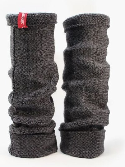 vincente Beinstulpen gestrickt aus reiner Wolle