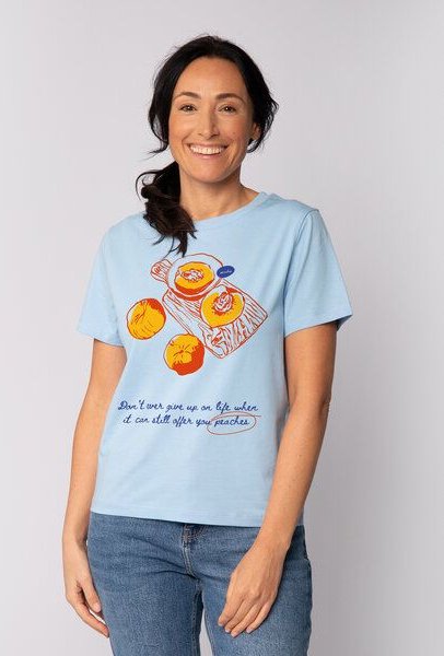 watapparel T-Shirt Frauen Peaches