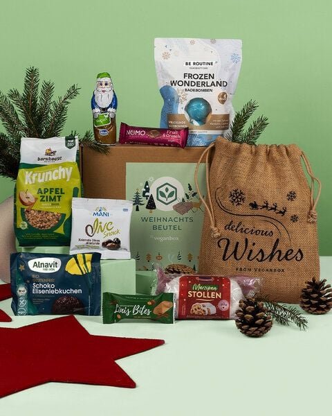 Vegan Box Weihnachtsbeutel