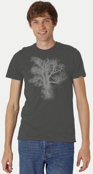 Peaces.bio - handbedruckte Biomode Bio-Herren-T-Shirt Chestnut