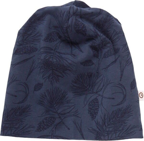 Müsli by Green Cotton Pine Beanie Baby Mütze mit Waldmotiv | GOTS zertifiziert | Müsli