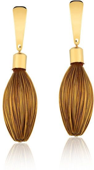 Aline Celi Ohrringe Charlotte Bio aus Golden Grass