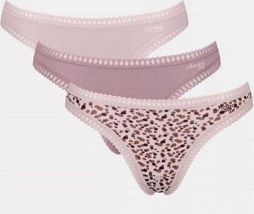 Sloggi 3er Pack GO Crush String Bio-Baumwolle
