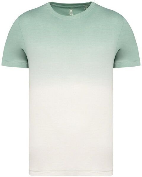 YTWOO Nachhaltiges Unisex-Dip-Dye-T-Shirt aus Bio-Baumwolle