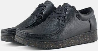 nature footwear Anna Sko Leather - Black