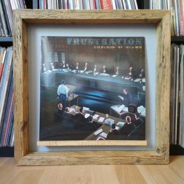 Kater Pawel -upcycling products- Objektrahmen Vinyl Cover Lp Wechselrahmen 12 inch Bilderrahmen Rahmen Vinylrahmen