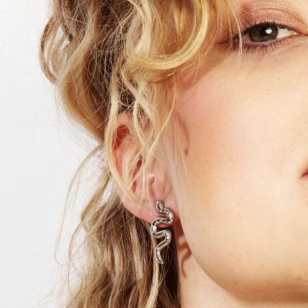 Coole Ohrringe in ca. 28x14mm von Elektropulli