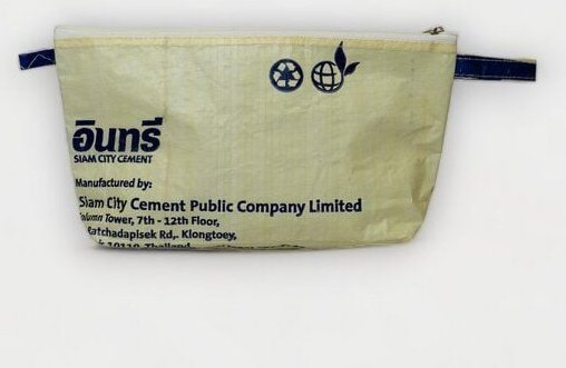 REFISHED fair fashion Täschchen 'MARLIES' - upcycelte Zementsäcke