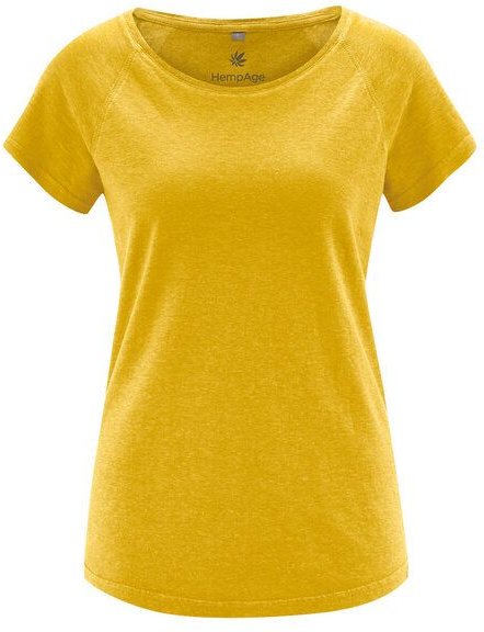 HempAge Damen Raglan T-Shirt Hanf/Biobaumwolle