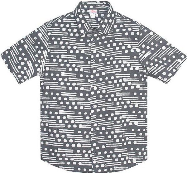 Global Mamas Bio Hemd - Slim Fit - Pathways