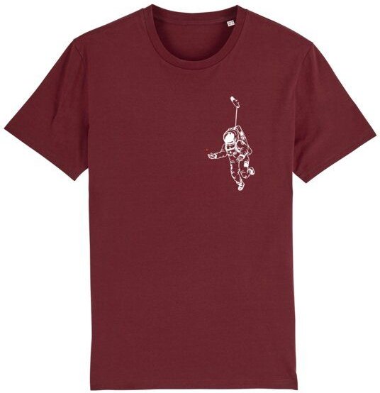 Spangeltangel Herrenshirt "Kosmonaut", T-Shirt, Bio-Baumwolle, Astronaut, Stern,