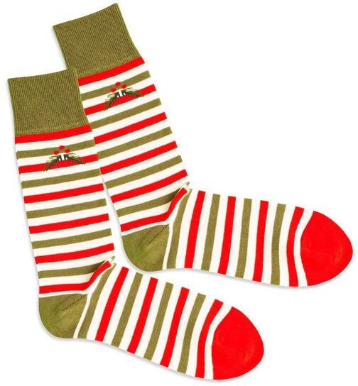 DillySocks X-Mas Socken aus Biobaumwoll-Mix, Limitierte Editionen