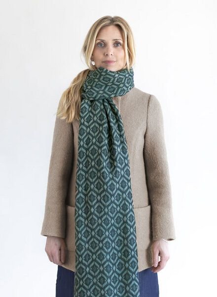 Djian Schal Jacquard 100 % Bio-Baumwolle – LIEVE