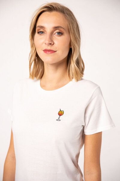 Fashion Drinks Spritz | Besticktes Frauen Organic Bio Baumwoll T-Shirt