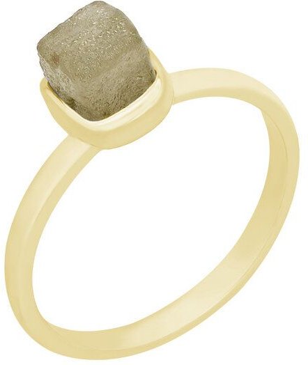 Eppi Ring aus Gold mit gelbem Rohdiamanten Yianna