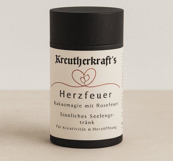 Kreutherkraft Herzfeuer - Rosen Kakao