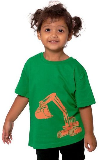 Thumbnail - HANDGEDRUCKT "Bagger" Unisex Kinder T-Shirt