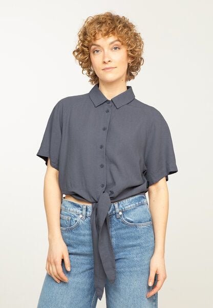 Thumbnail - Damen Bluse aus Lenzing ECOVERO Leinen Mix - OCRA - recolution