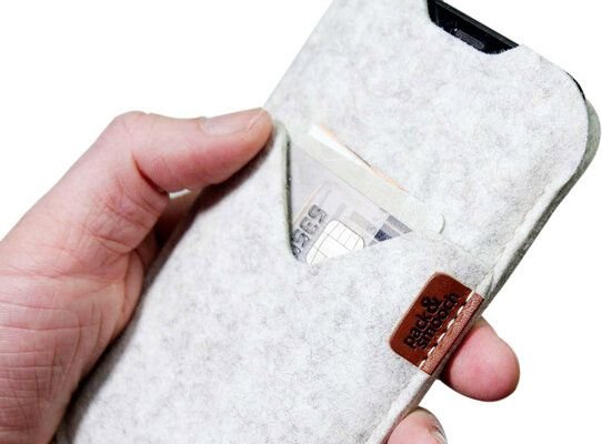 Pack & Smooch iPhone 17 / 17 Pro / 17 Pro Max / 16 / 15 / 14 / 13 / 12 / Pro / Plus / Max / Mini Filz Hülle SHETLAND (Mu...