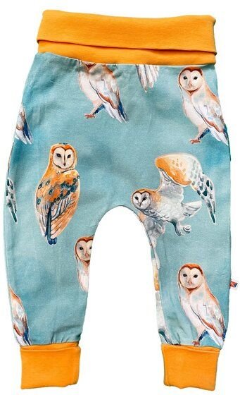 Curious Stories Hose für Kinder mit Mitwachsfunktion "Eulen"