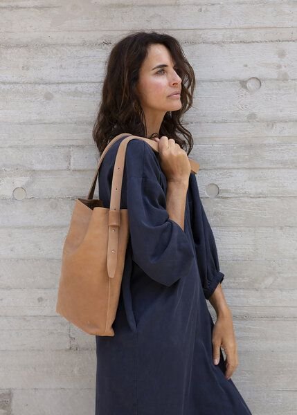 KATHRIN HEUBECK Crossbodytasche DOUBLE LOOP ADJUSTABLE