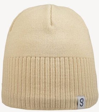 Grote Strick Fleecegefütterte Mütze NACHTWÄCHTER reine GOTS-zertifizierte Merinowolle