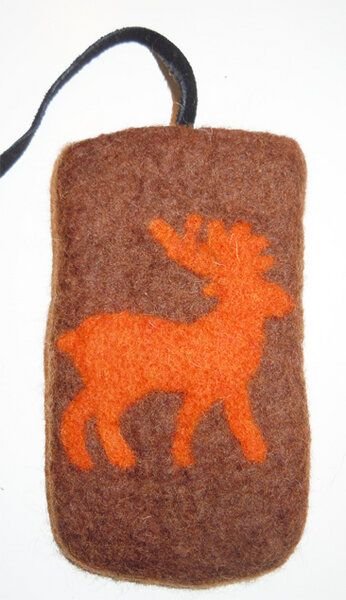 Thumbnail - short'n'pietz handgefilzte IPhone-Hülle aus 100% Schafswolle