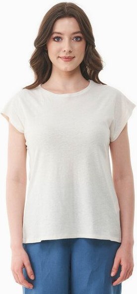 Thumbnail - ORGANICATION T-shirt aus Bio-Baumwolle und Leinen