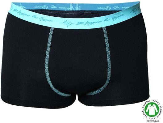 108 Degrees 2er Pack Herren Retro Pants schwarz mint