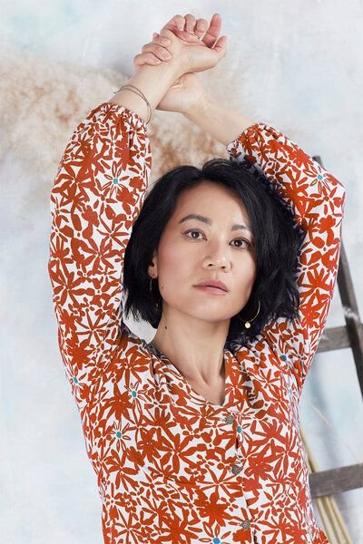 l'amour est bleu Kleid Modell Sophia