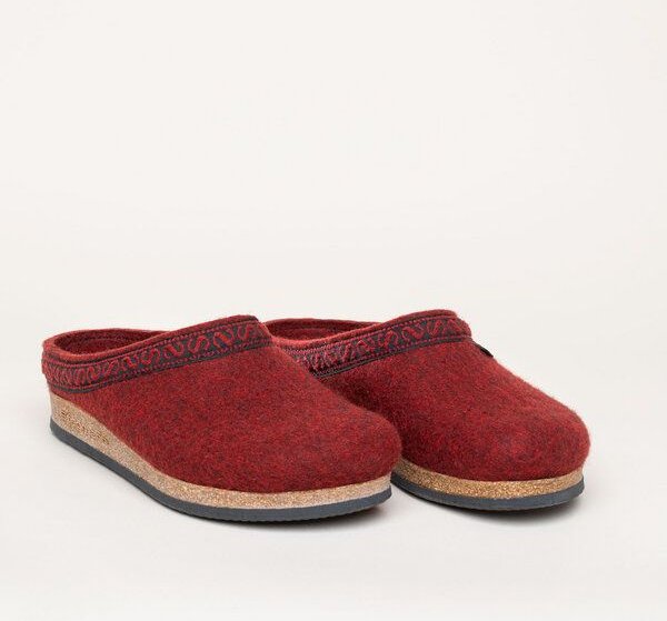 Stegmann Filzclog 108 aus 100% edler Merino-Wolle für Damen & Herren | Hochwertiger Filz-Hausschuh - Made in Tirol
