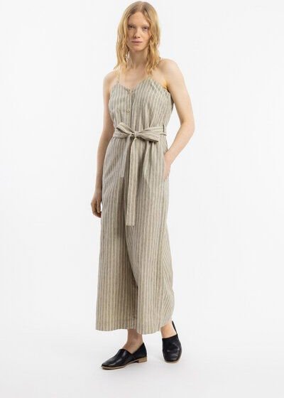 Rotholz Relaxed Jumpsuit Linen Blend