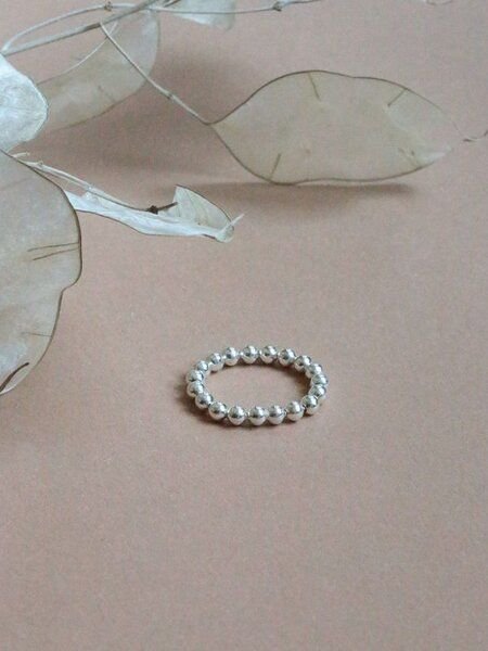 pikfine flexibler Ring "Jara" // silber