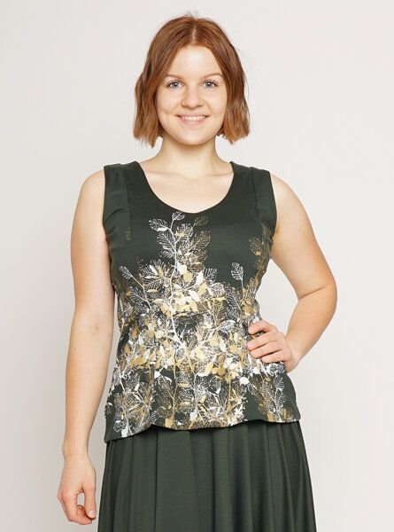 Peaces.bio - handbedruckte Biomode Edles Top Buchenzauber