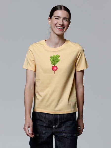 watapparel T-Shirt Frauen Radieschen