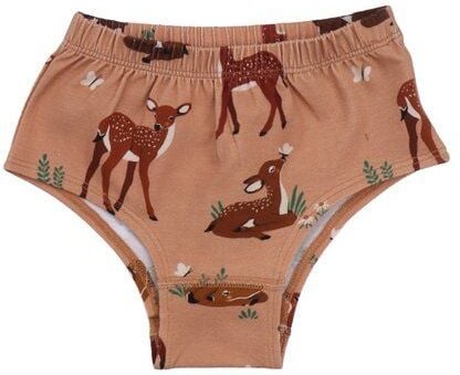 Unterwäsche Mädchen Bio Baumwolle Pink - Walkiddy Baby Deers Brief
