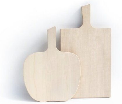Side by Side Schneidebretter Süßes oder Saures (Eiche oder Ahorn)