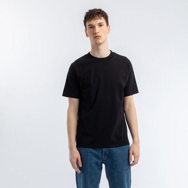 Rotholz T-Shirt breiter Kragen