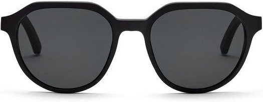 TAKE A SHOT Holz Sonnenbrille für Herren und Damen mit modernem Flattop Design