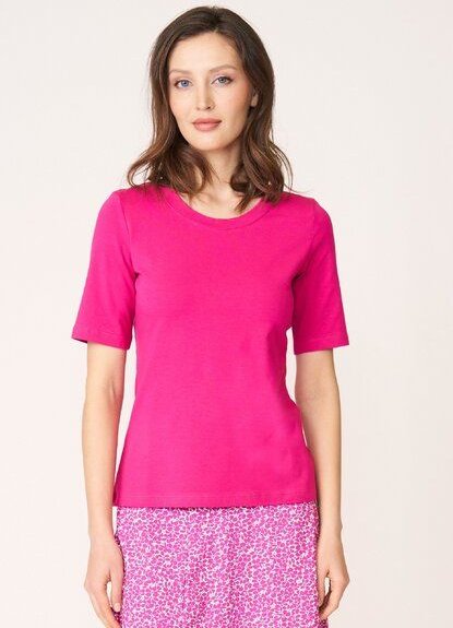 LANA Organic Basicshirt aus Bio Baumwolle, Modell Vinnie