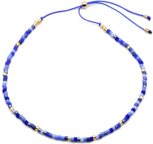 juni Perlenarmband Azul Mix