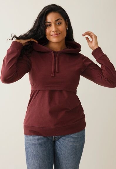 Boob Umstands- und Stillpullover B.Warmer hoodie