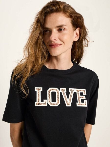 Thumbnail - LANIUS Statementshirt LOVE (GOTS)