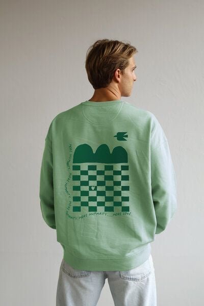 Kultgut PRE-Order Artdesign - Biofair Sweatpullover / More Humanity