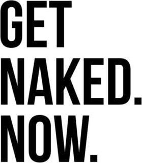 Photocircle Poster / Leinwandbild - Get Naked No7