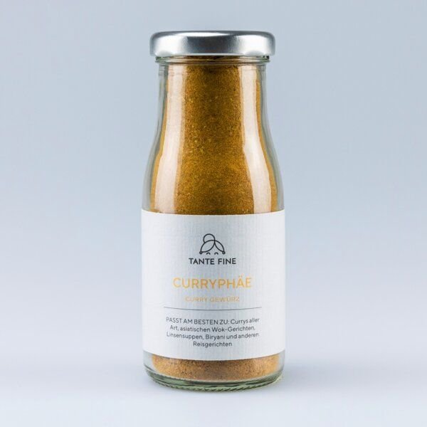 Tante Fine Bio Gewürzmischung CURRYPHÄE * Gewürz mit mildem Currypulver