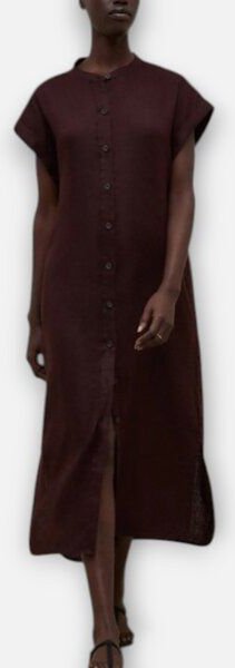 ECOALF luftiges Kleid aus 100 % Leinen